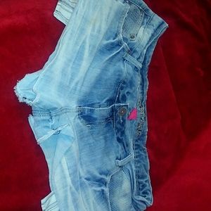 Denim shorts